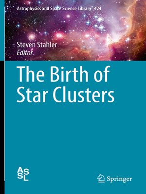cover image of The Birth of Star Clusters